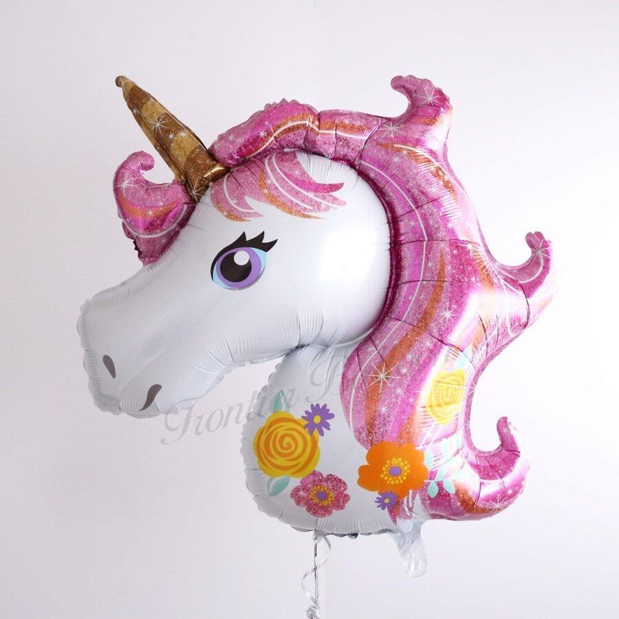 ユニコーン 原宿 ピンク バルーン 特大 グッズ 風船 誕生日 お祝い 子供 ベビー 可愛い雑貨 ぺたんこ配送 Db 117 幸せを運ぶ風船shopフロンティアバルーン