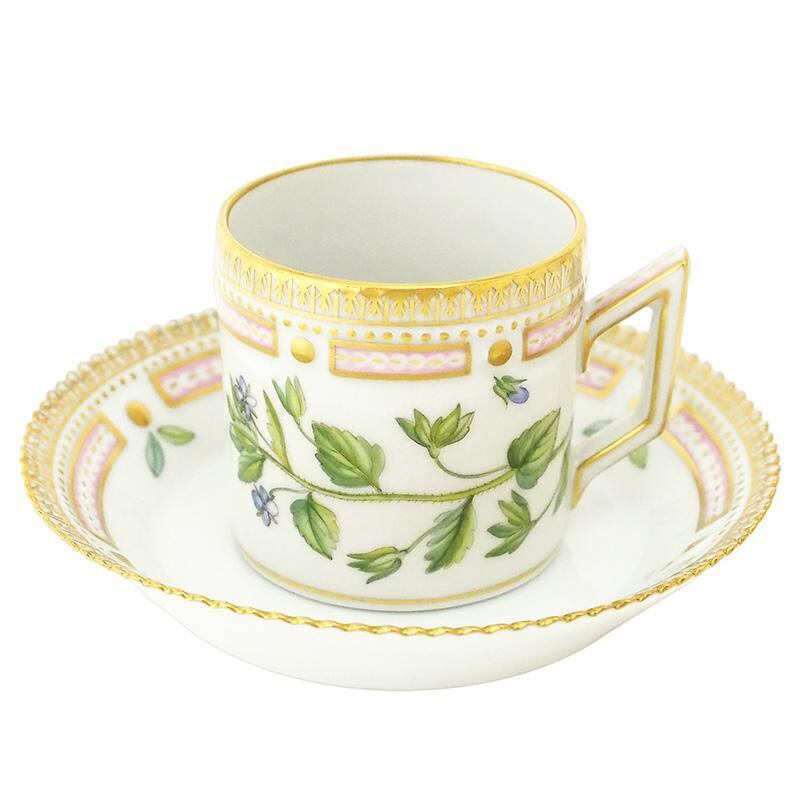 未使用　ロイヤルコペンハーゲン　フローラ8点セット ロイヤルコペンハーゲン Royal Copenhagen フローラダニカ カップ