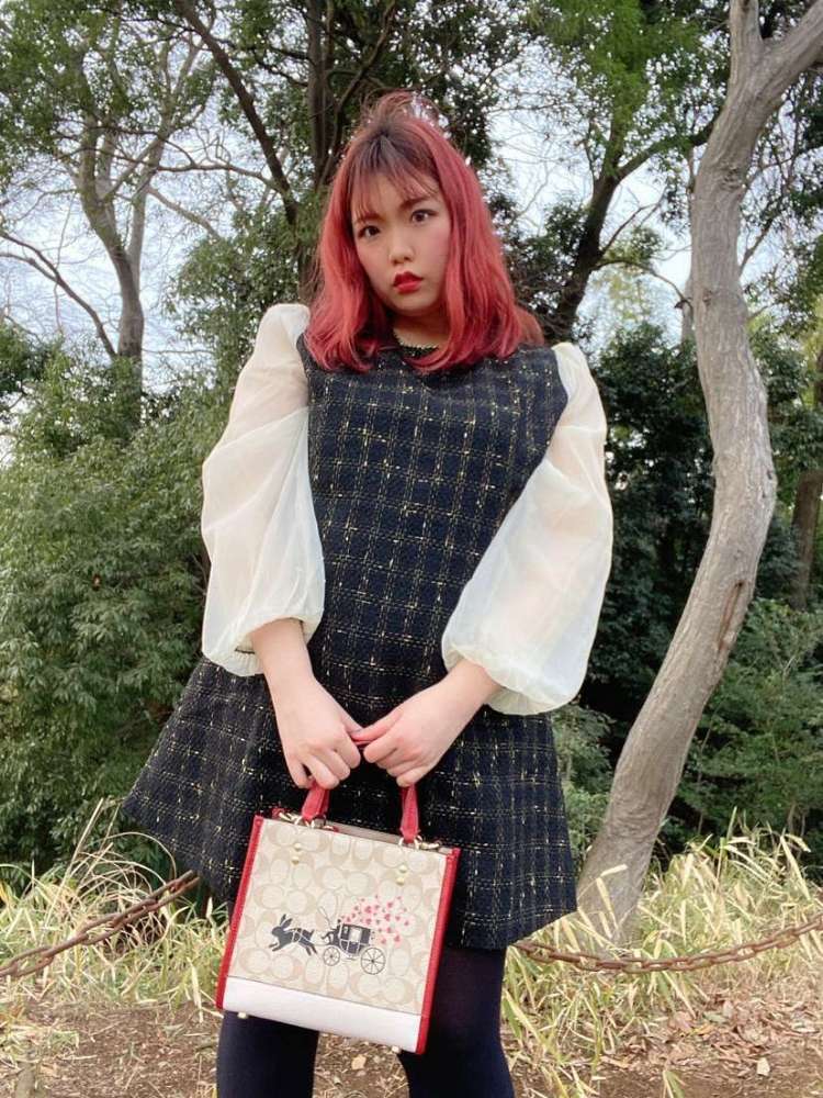 再登場】バルーンスリーブドッキングミニワンピース 可愛い 大きい