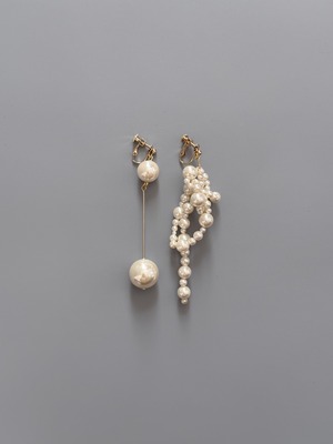 ※1点もの※ asymmetry pearl pierce(earring)