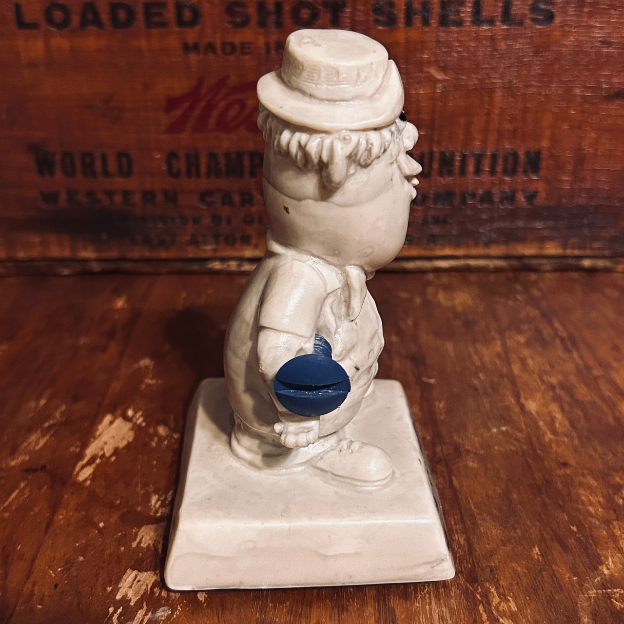 1970 ラス・ベリー ヴィンテージ メッセージドール R&W BERRIES “WORK HARD, BE FAITHFUL… YOU’LL GET YOUR JUST REWARD” Sillisculpt  D-671