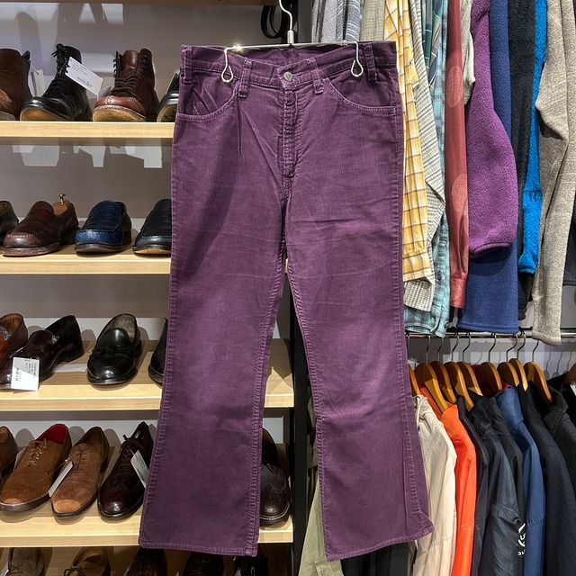 LEVI'S 646 CORDS PANT BURGUNDY