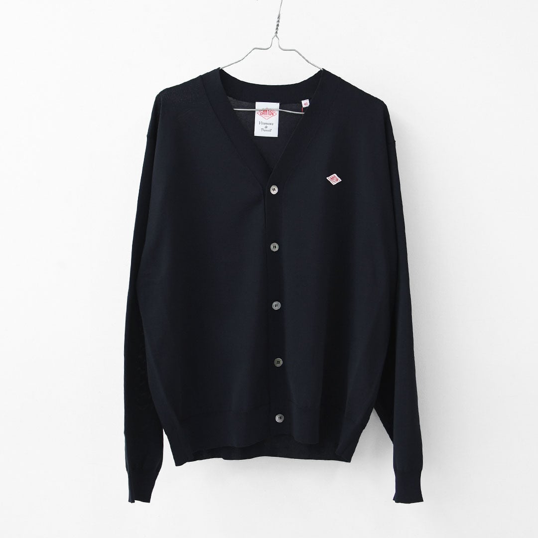 DANTON [ダントン] M Jersey Knit V-Neck Cardigan [DT-D0138YSD