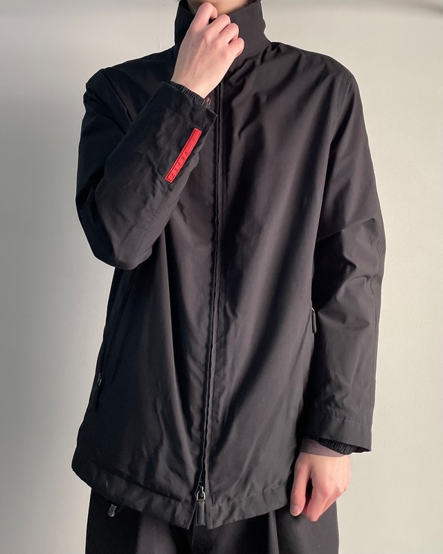 【PRADA SPORT】double zip nylon jacket
