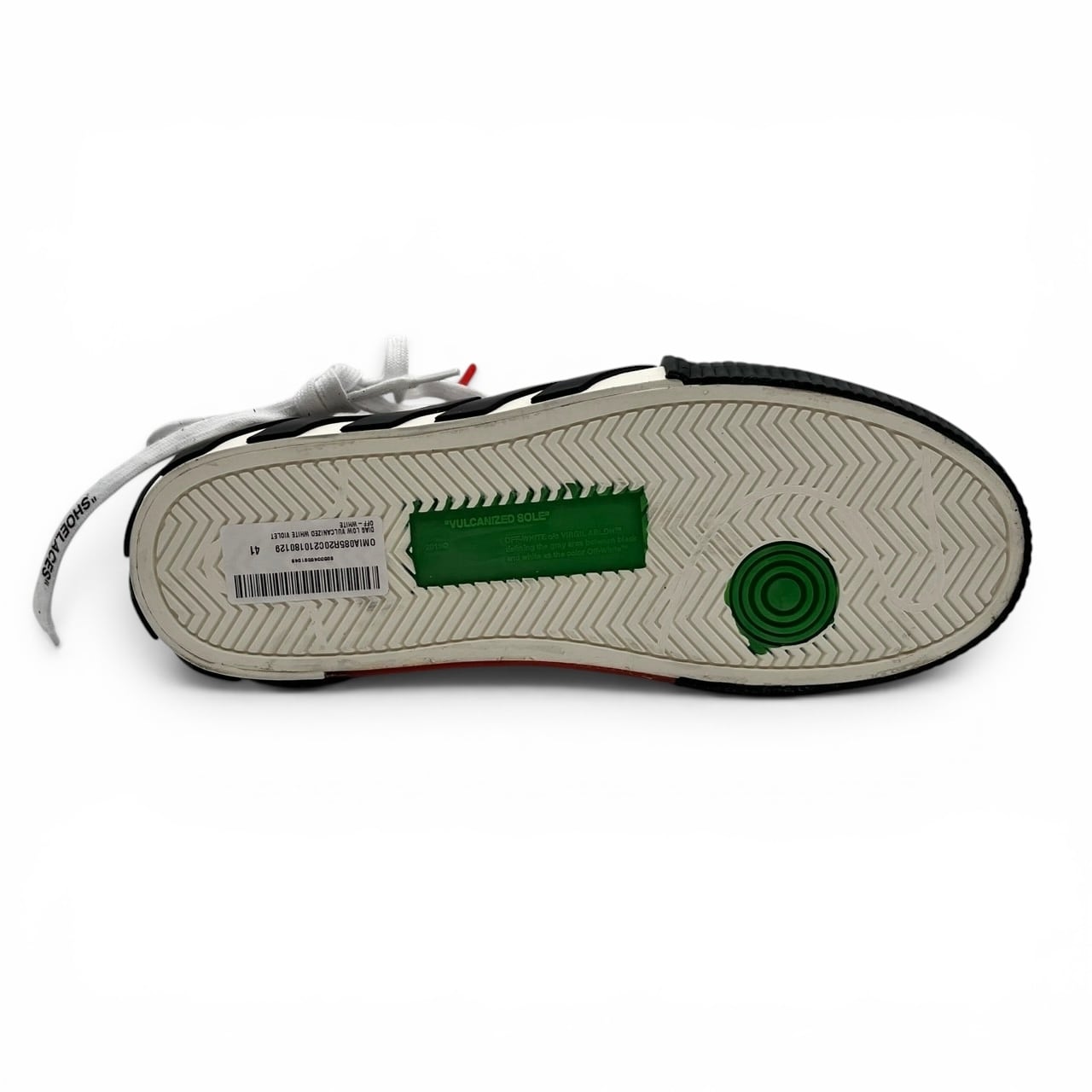 OFF WHITE DIAG LOW VULCANIZED SHOES / オフホワイト キャンバス