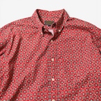 90s CHAPS Ralph Lauren 総柄 長袖 ボタンダウンシャツ