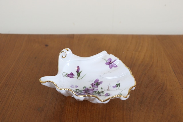 ハマースレイ　ヴィクトリアンバイオレット　トレイ　プレート　スミレ　VICTORIAN　VIOLETS　ヴィンテージ　イギリス　Hammersley　に1262-17