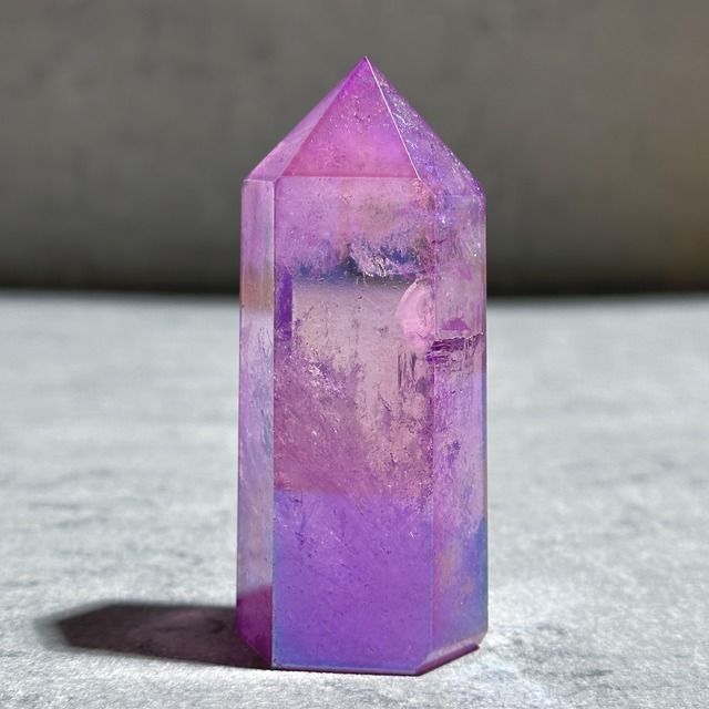 パープルオーラクォーツ タワー02◇ Purple Aura Quartz ◇天然石・鉱物・パワーストーン