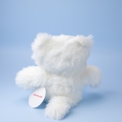 < doudou-poi > ぬいぐるみ - まゆげのチュウチュウ(white)