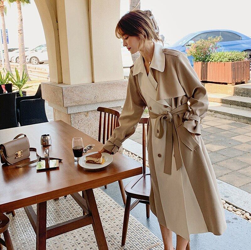 everyday I likeベージュ ダブルブレスト コート NEW IN | EVERYDAY I