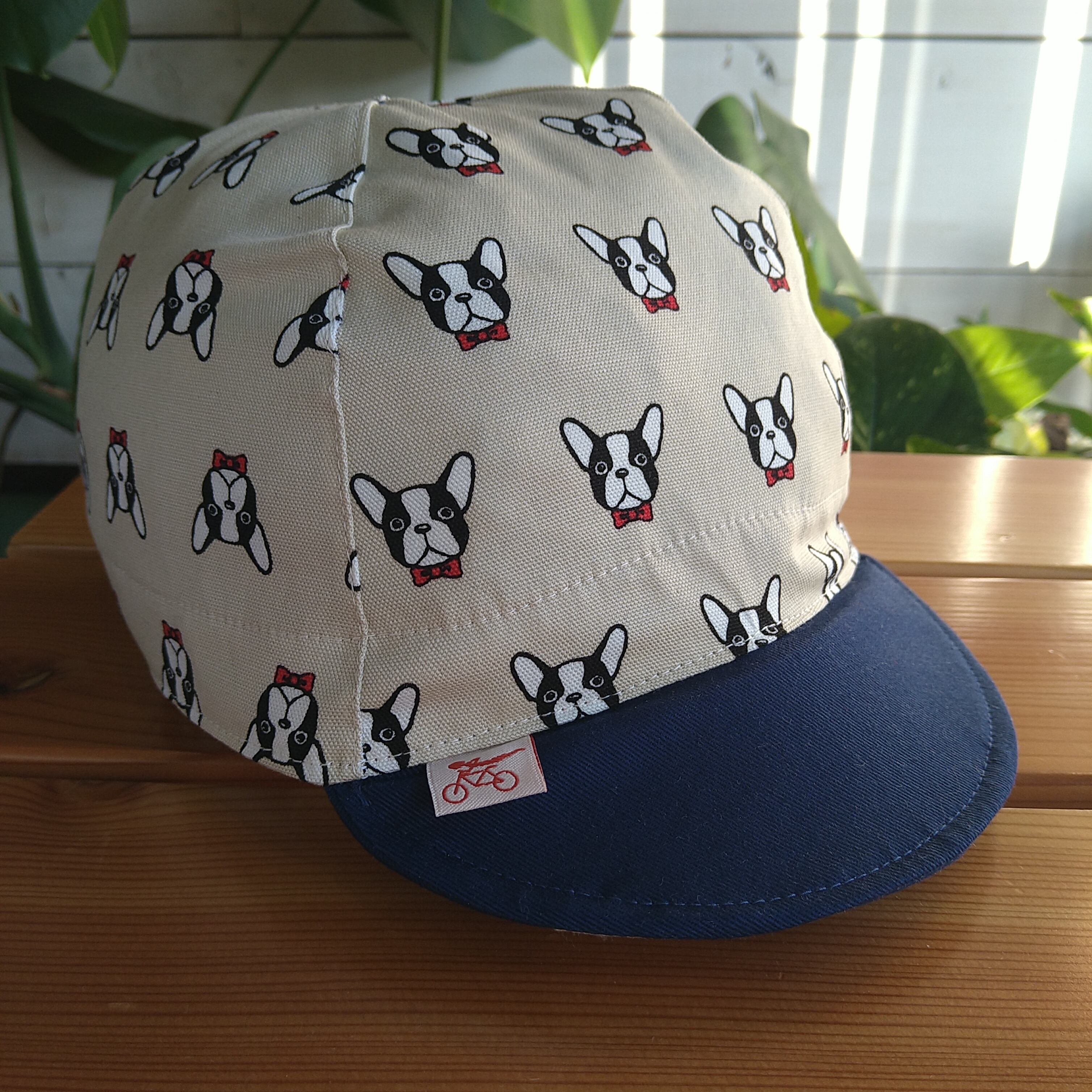 ☆サイクルキャップ☆【No.115】ブルドッグ(パープル) ☆サイクル