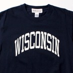 ［bibmilk］ショートスリーブTシャツ WISCONSIN レディス｜ネイビー