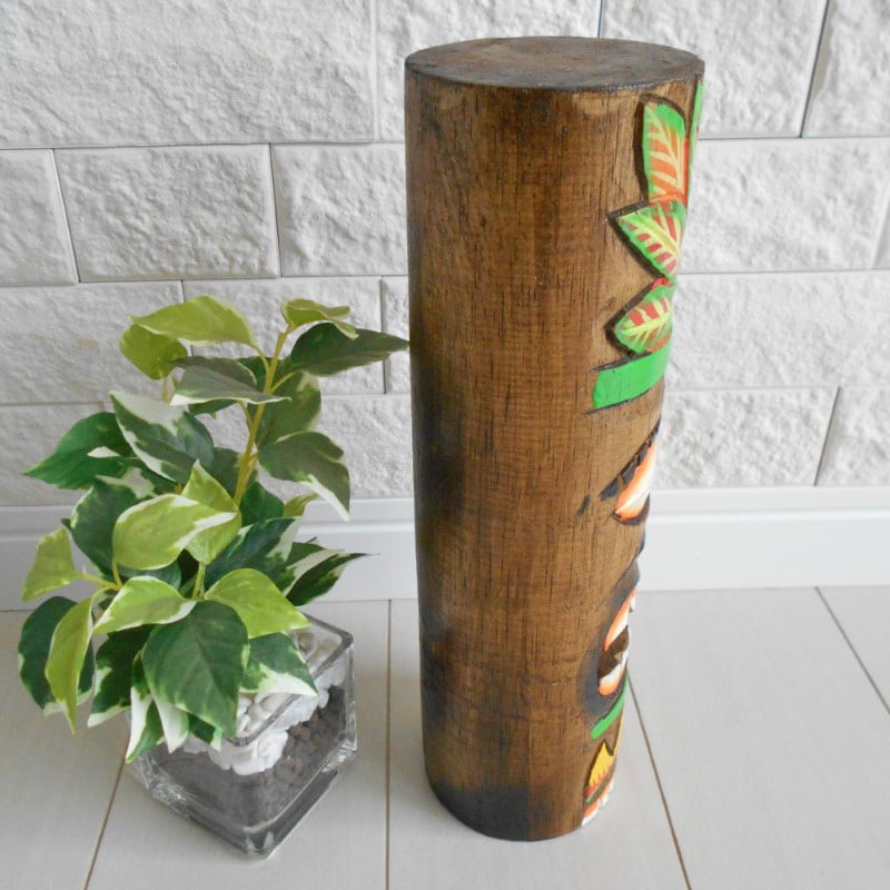 ハワイアン フロアライト バンブー ラタン tiki ティキ50s トロピカル