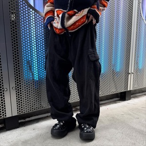 -AND1- one point logo sweat cargo pants