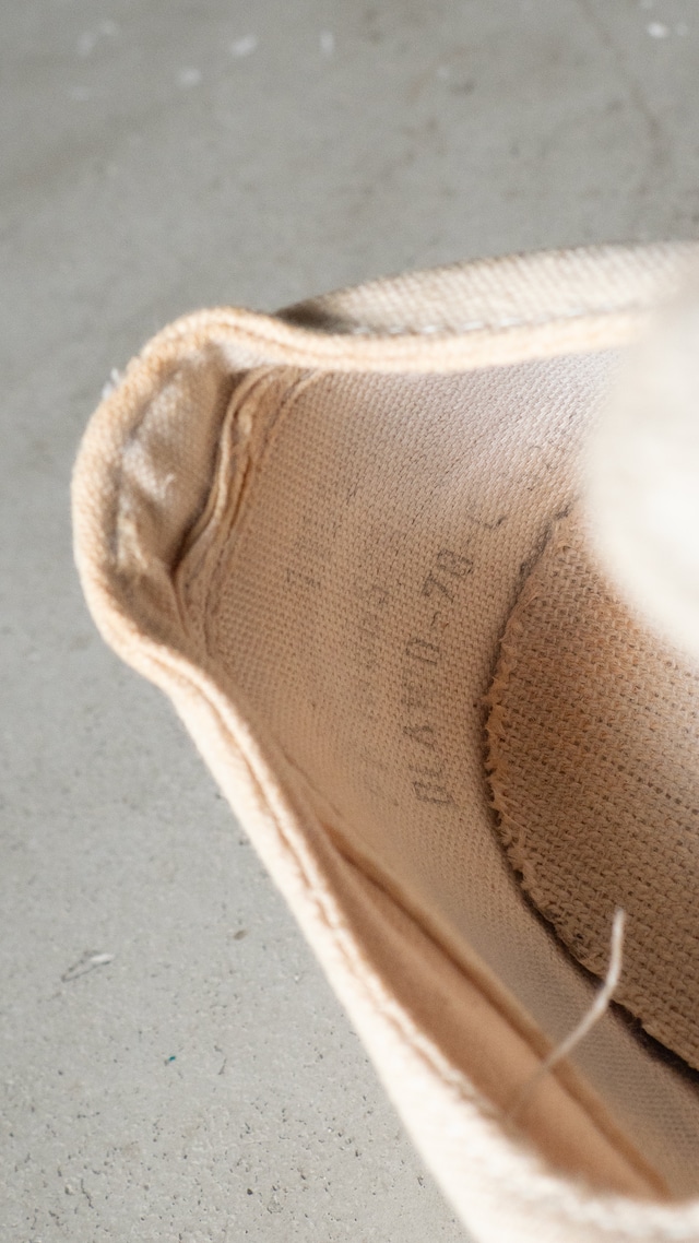 "U.S.Army" '70s vintage Canvas gym shoes