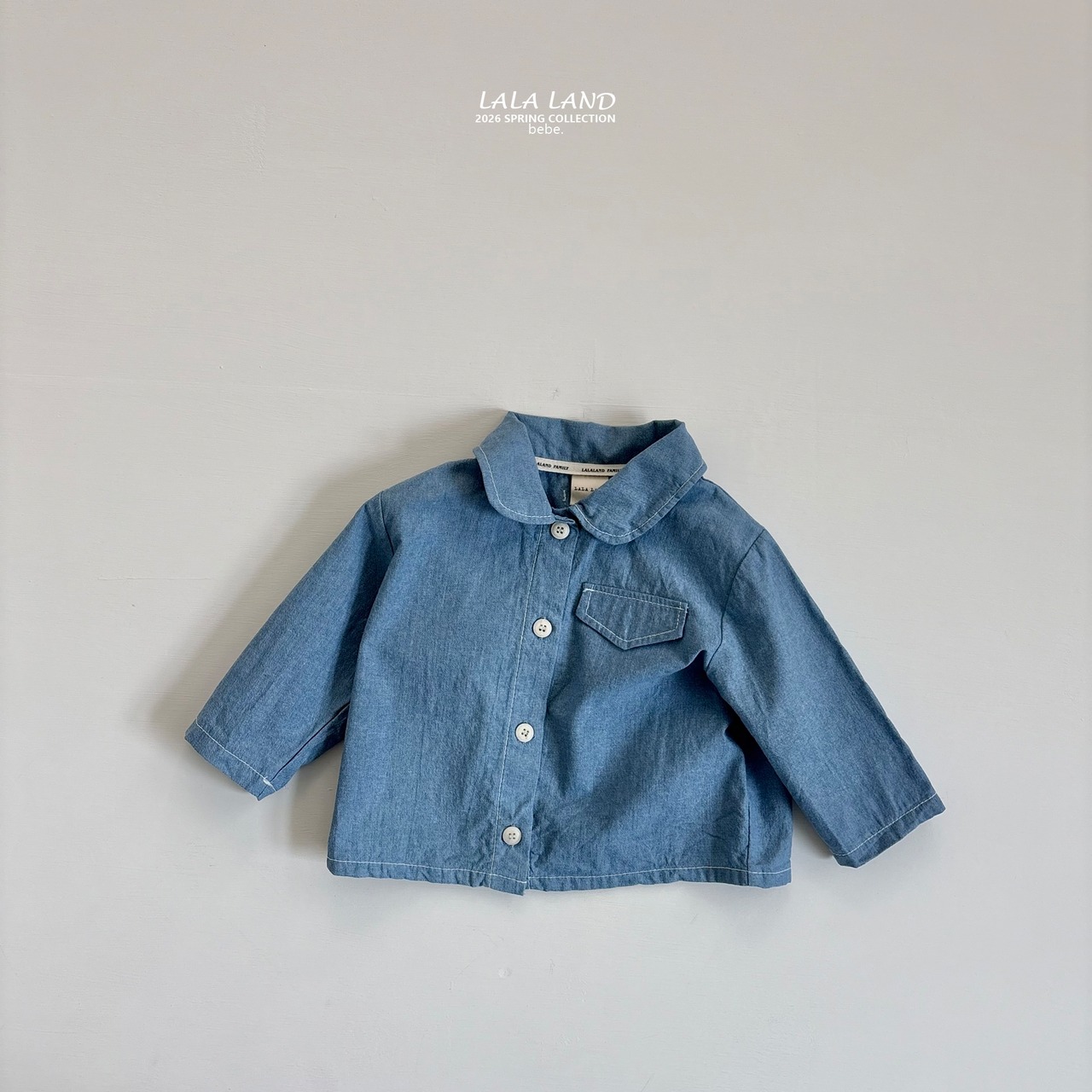 LALALAND 26/SS (Baby)Denim shirts