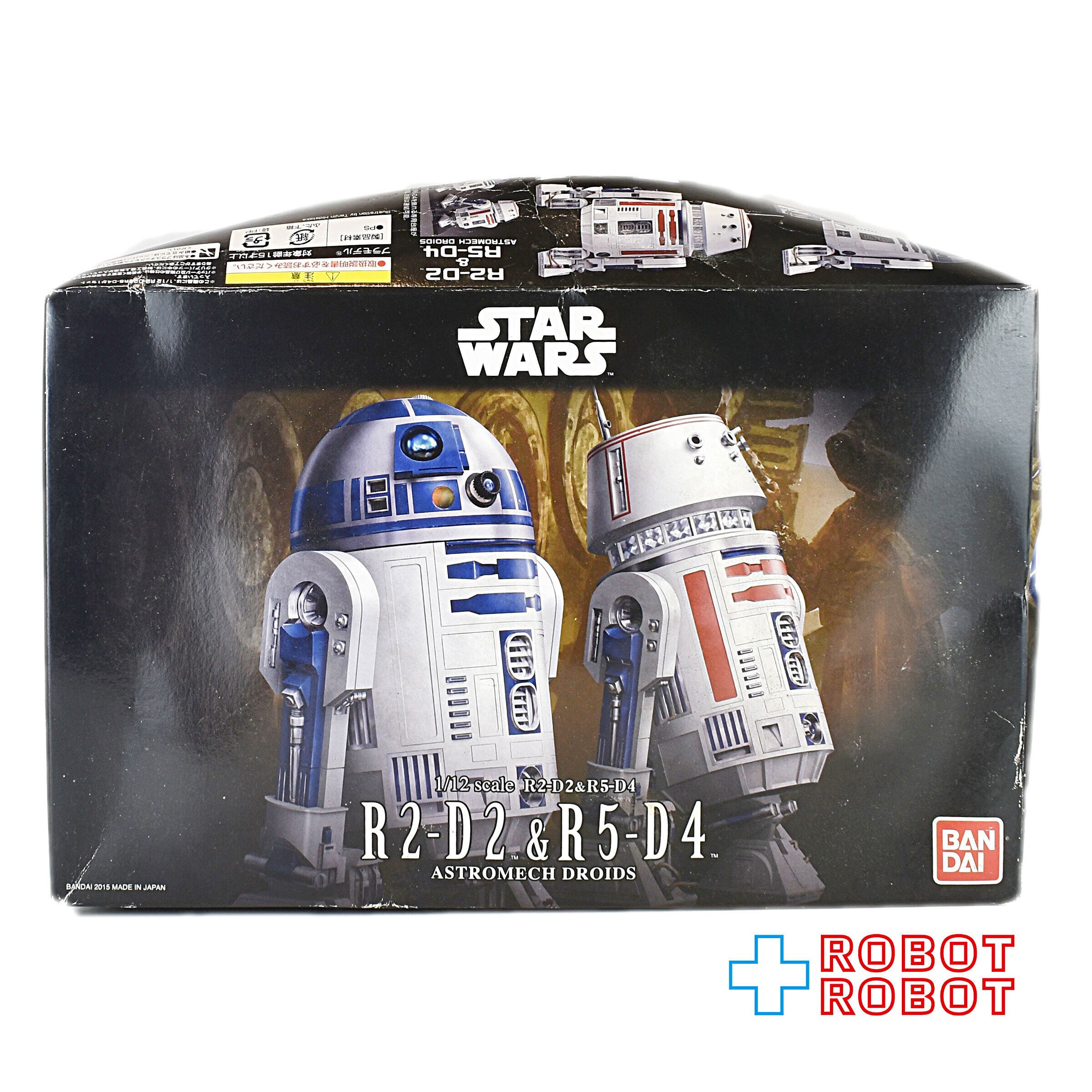 バンダイ スター・ウォーズ R2-D2 ＆ R5-D4 1/12 プラモデル | ROBOTROBOT