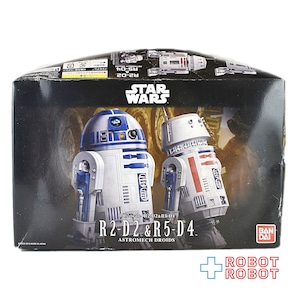 バンダイ スター・ウォーズ R2-D2 ＆ R5-D4 1/12 プラモデル