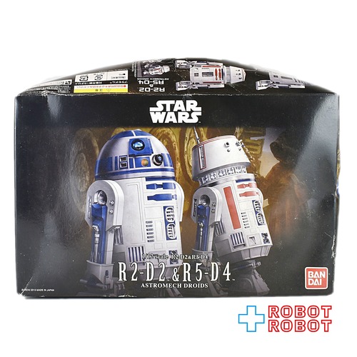 バンダイ スター・ウォーズ R2-D2 ＆ R5-D4 1/12 プラモデル