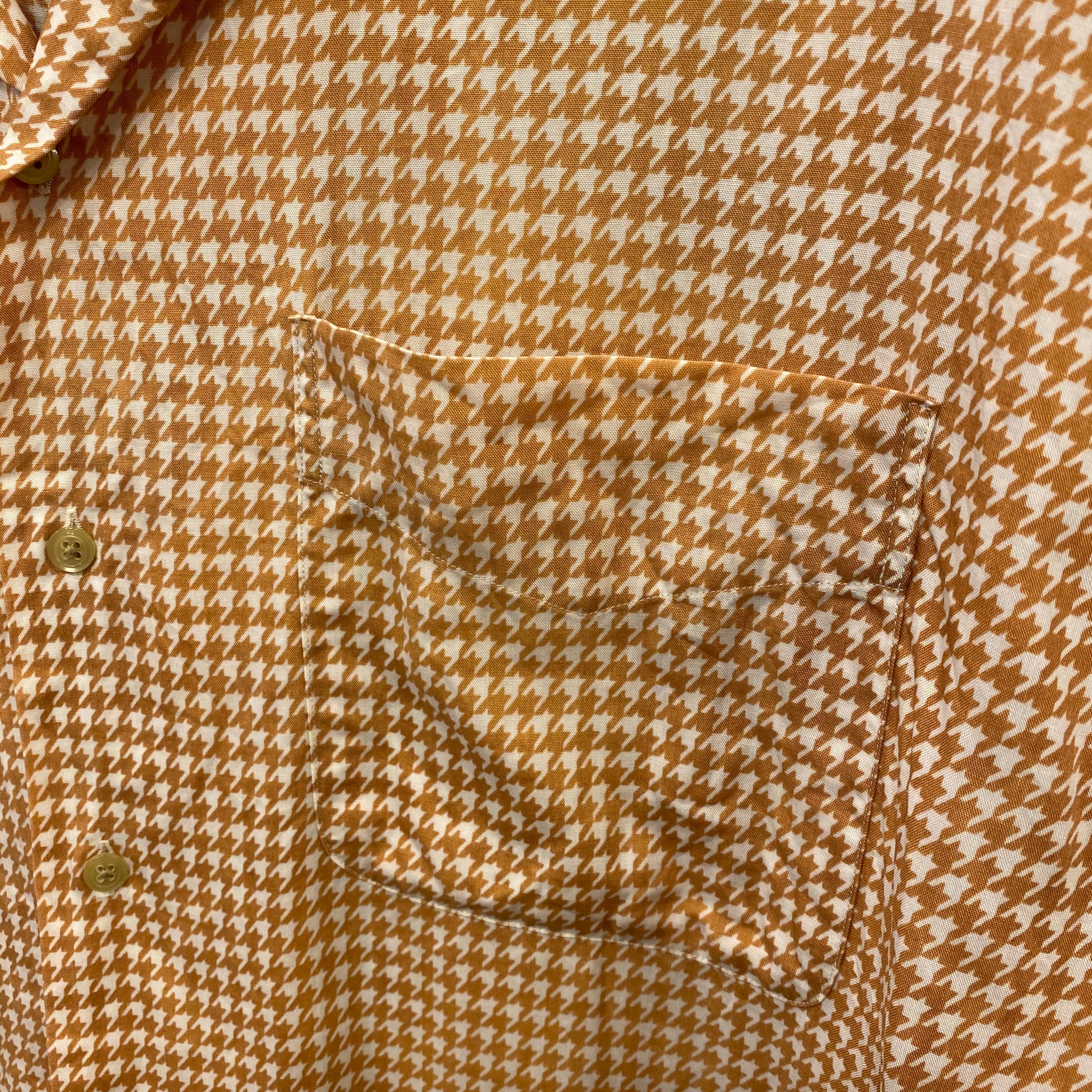 Polo Ralph Lauren 開襟シャツ 千鳥柄 半袖 | VOSTOK
