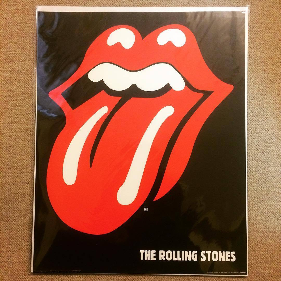 ☆ローリングストーンズ 電話機 リップ&タン ベロ Rolling Stones ポスター「ローリング・ストーンズ リップス&タン 舌」 | 古本