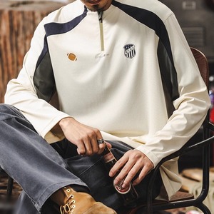 アウトドアハーフジッパー長袖シャツ 225574