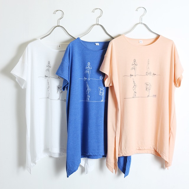 プリント チュニック Tシャツ YR-93107