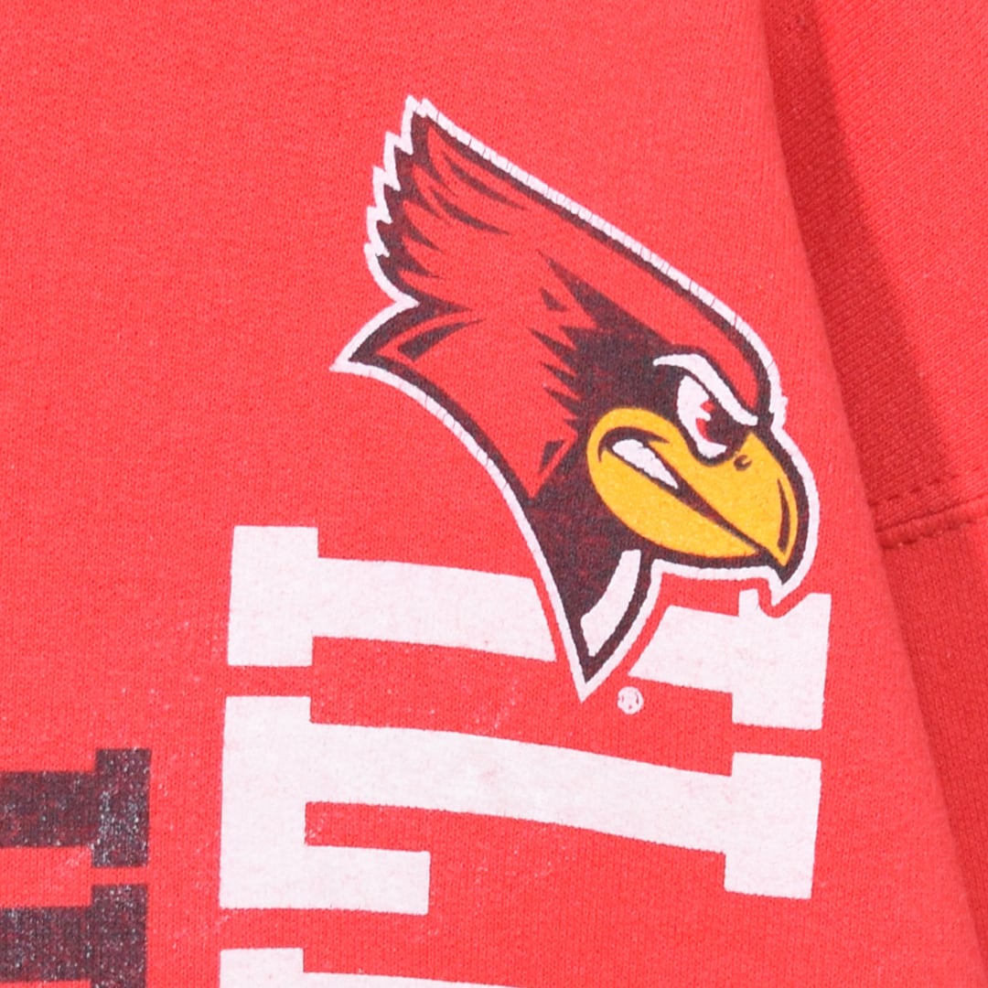 チャンピオン イリノイ州立大学 フルジップ スウェットパーカ 赤