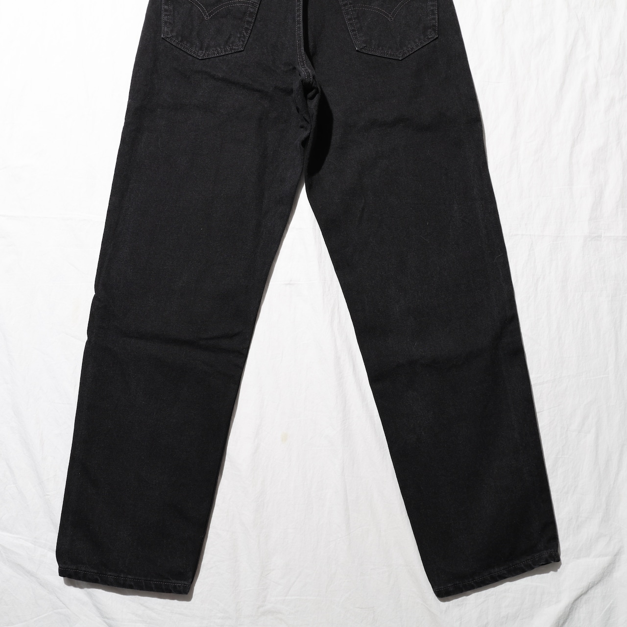 極美品 34×32 USA 98年 サルファーブラックデニムパンツ リーバイス