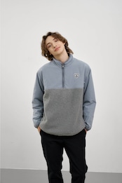 GOXO ゴーエックスオー スマイルハートダンブルパディングアノラック グレー