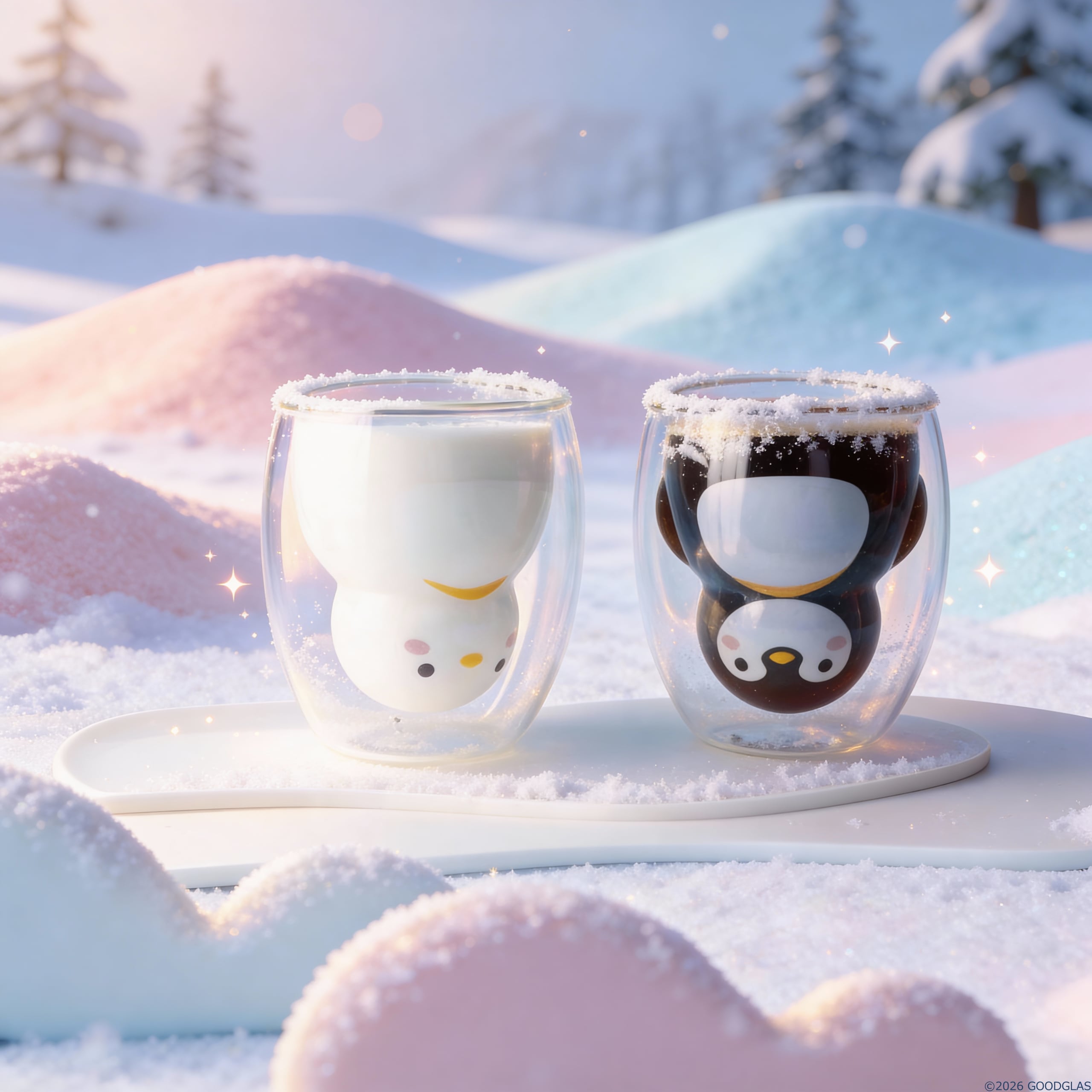 数量・期間限定アウトレット 「ペンギン(子ペンギン、クリア)」 【親ペンギンとペアで持ちたい!】 残りわずか