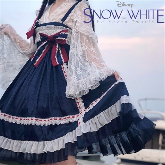 スイートロリ?タ ブラウス トランペットスリーブ レース フリル ガーリー 甘め ロマンティック｜天使と悪魔
