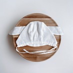 HARE SNOW ｜タイプ：Bonnet / ツバ：Straight / 耳：Leopard