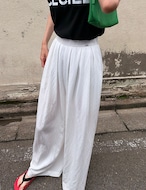 【26ss】美ライン・Pin-tuck Wide Slacks_3colors