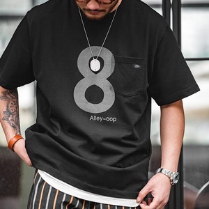 No.8 プリント ヘビーウェイト Tシャツ 　【 C-1113 】