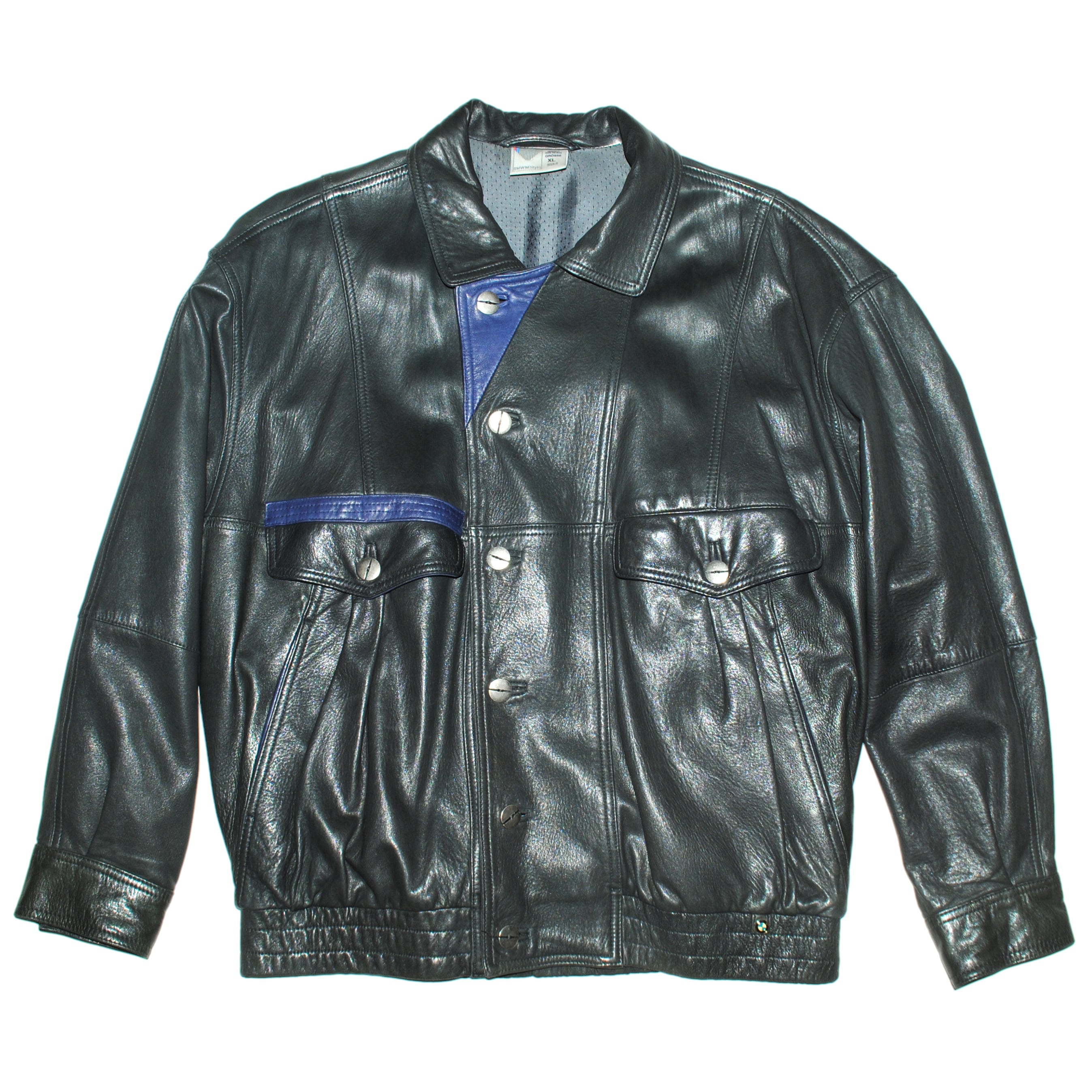 90s vintage leather jacket