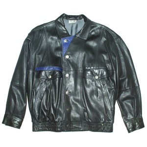 『BMW M-STYLE』80-90s vintage leather jacket