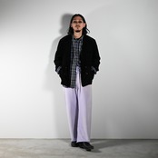 ヴィンテージシャツとコーデュロイダブルジャケットベースBOWWOWスウェットスタイル
