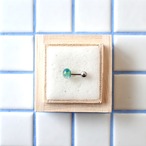 軟骨ヘリックス16G 琉球ガラス