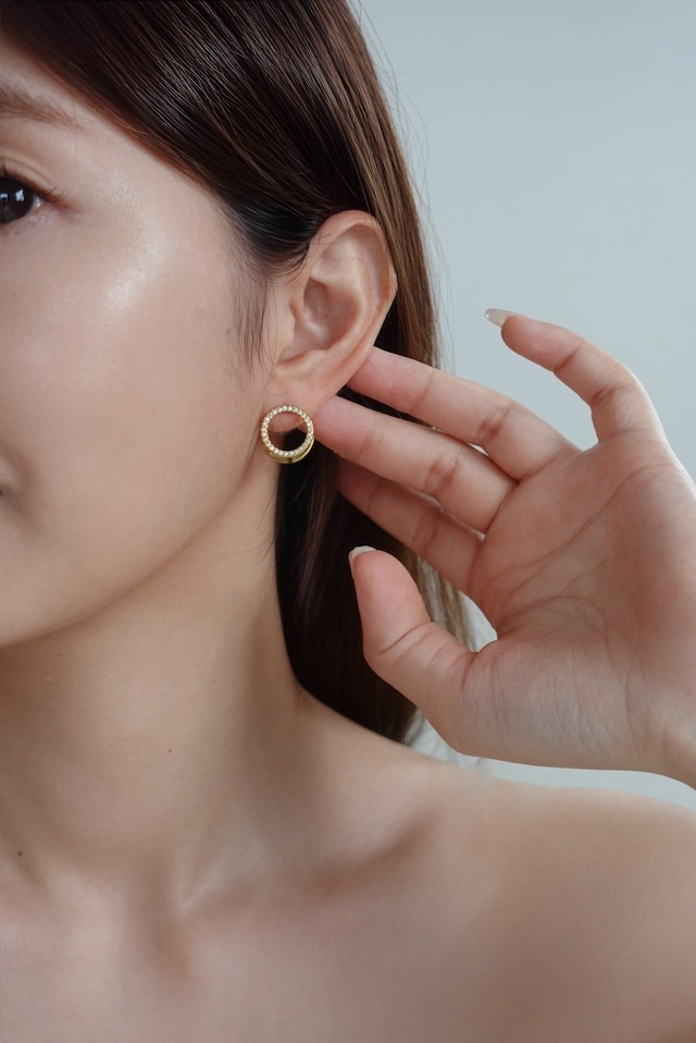 6/27(土)発売 Airy circle hoop pierce