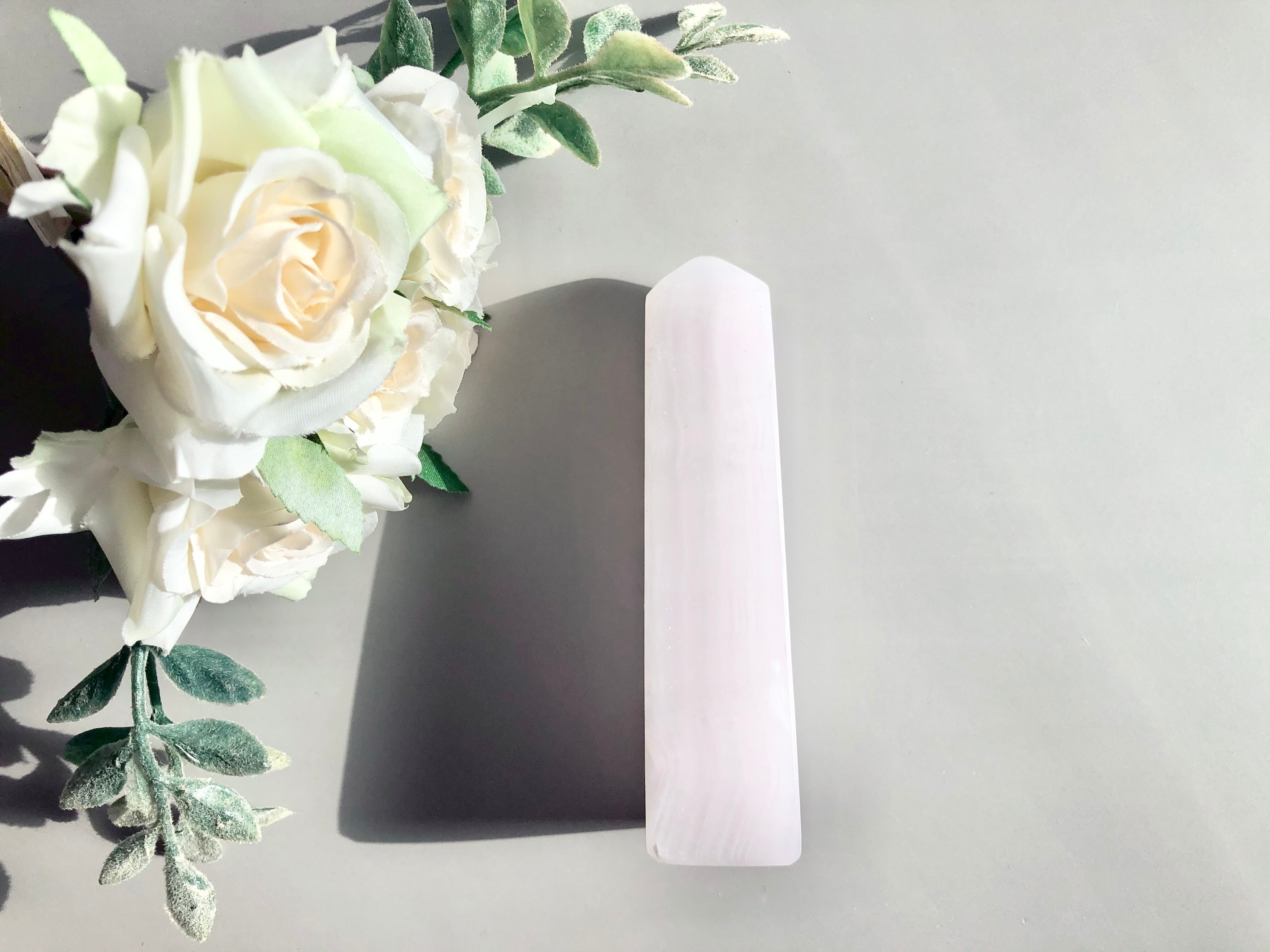 マンガノカルサイト(ピンクカルサイト)タワー　No.01⭐︎Mangano calcite