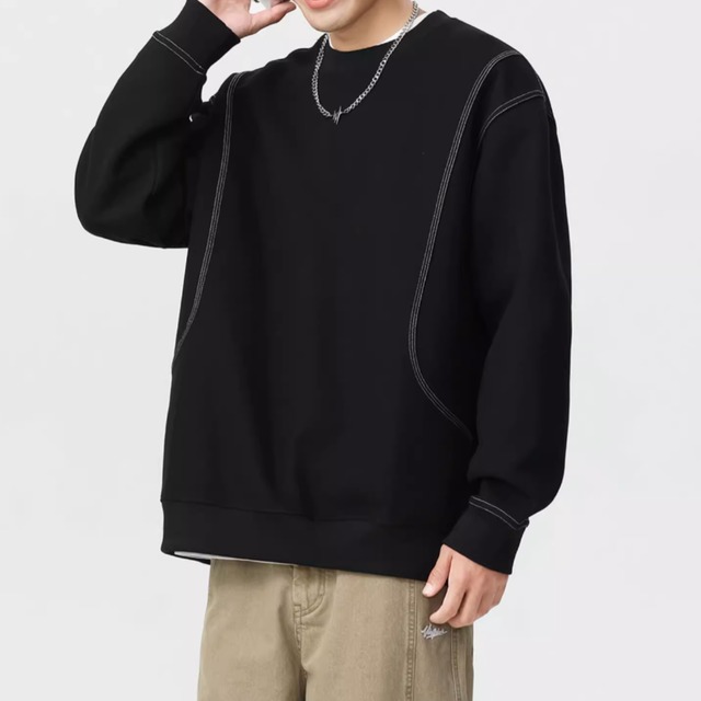 ドロップショルダー 長袖シャツ af0235