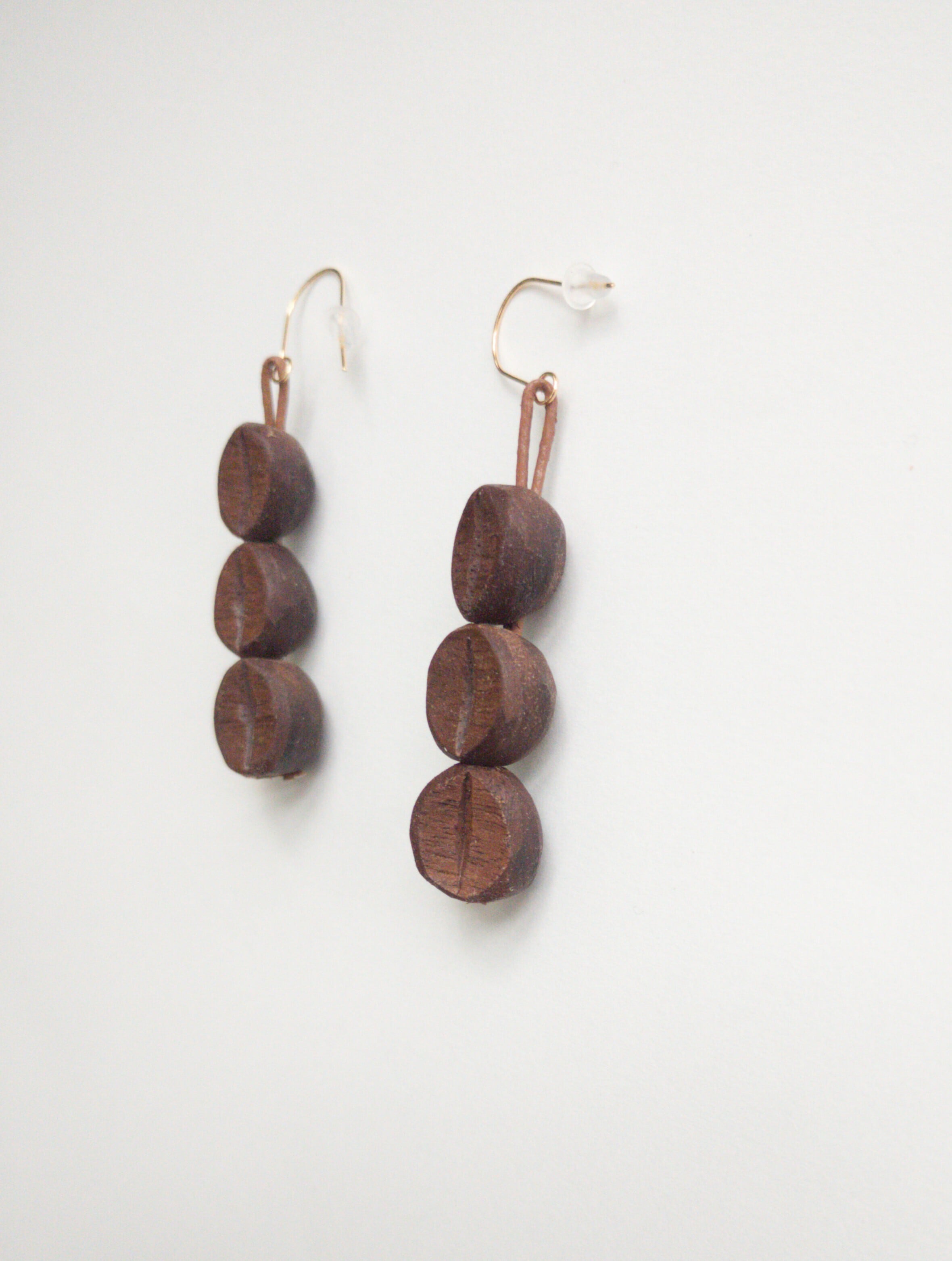 コーヒー豆 ピアス | seki omocha