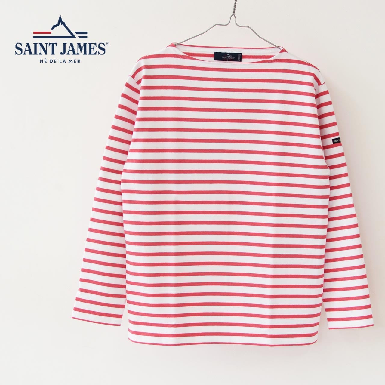 SAINT JAMES [セントジェームス 正規販売店]OUESSANT BORDER NEIGE 