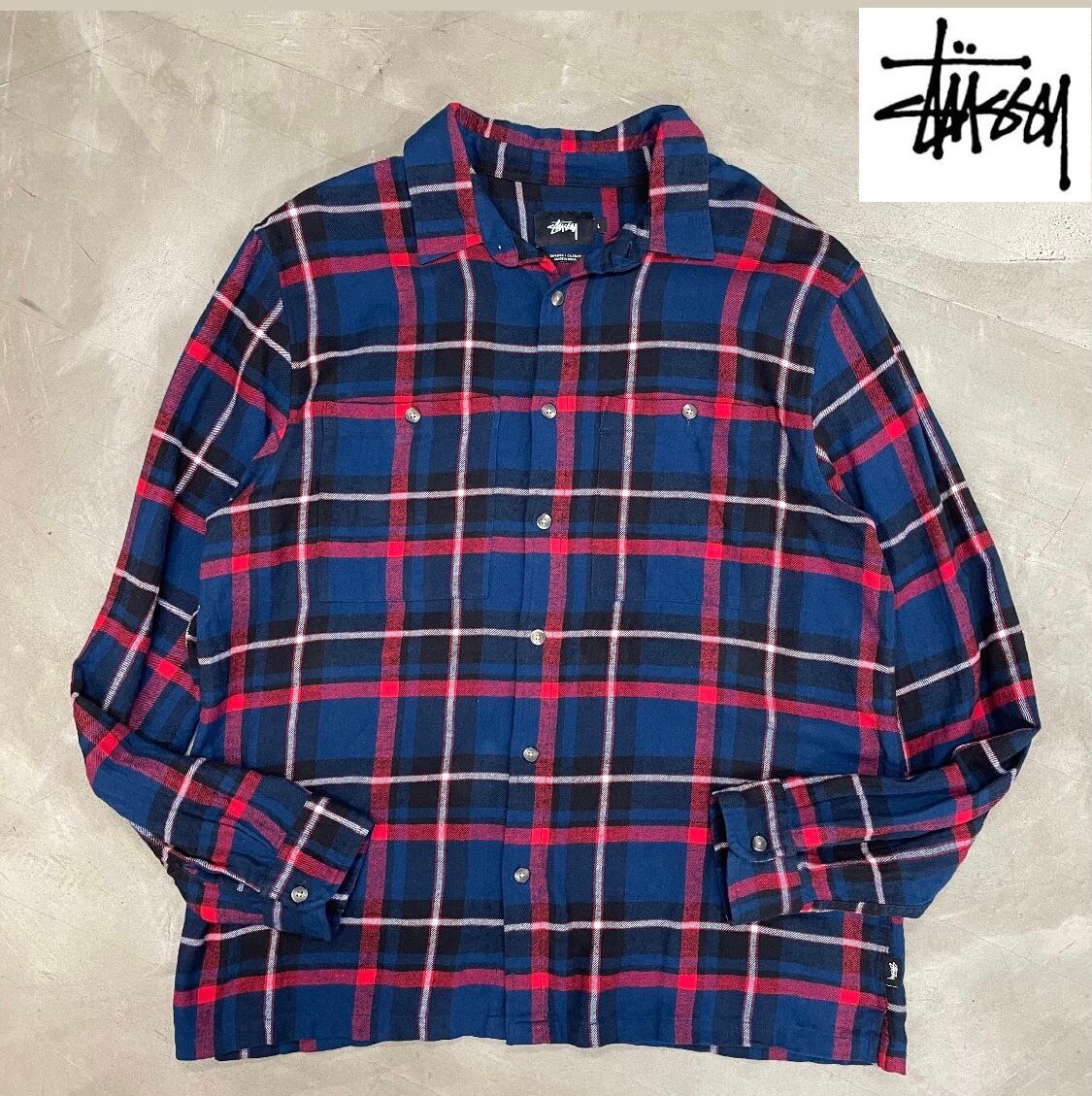 90s OLD GAP オンブレチェック レーヨンシャツ オールドギャップ
