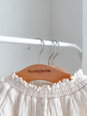 【完売】【送料無料】つみきのベビーハンガー(木製)2set