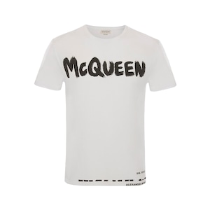 【ALEXANDER McQUEEN】GRFT PRT T-SHRT