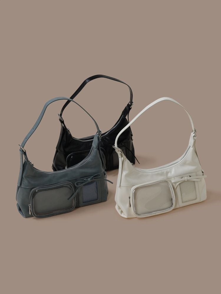 GYDA】GG エナメルクロコmini BAG | MARKS by sourin