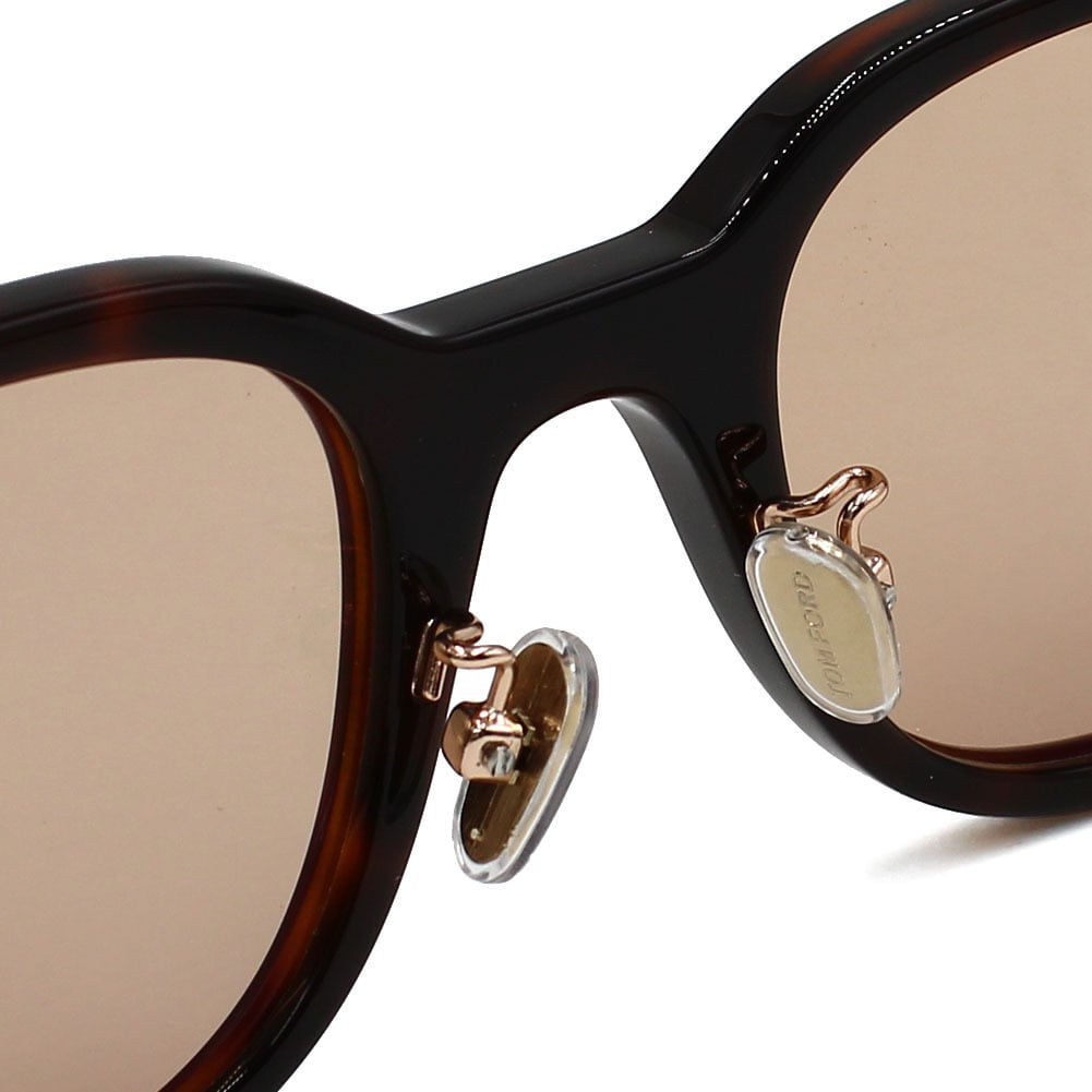 TOM FORD SUNGLASSES ASIAN FIT TF1233D 52E 52 HAVANA BROWN トム
