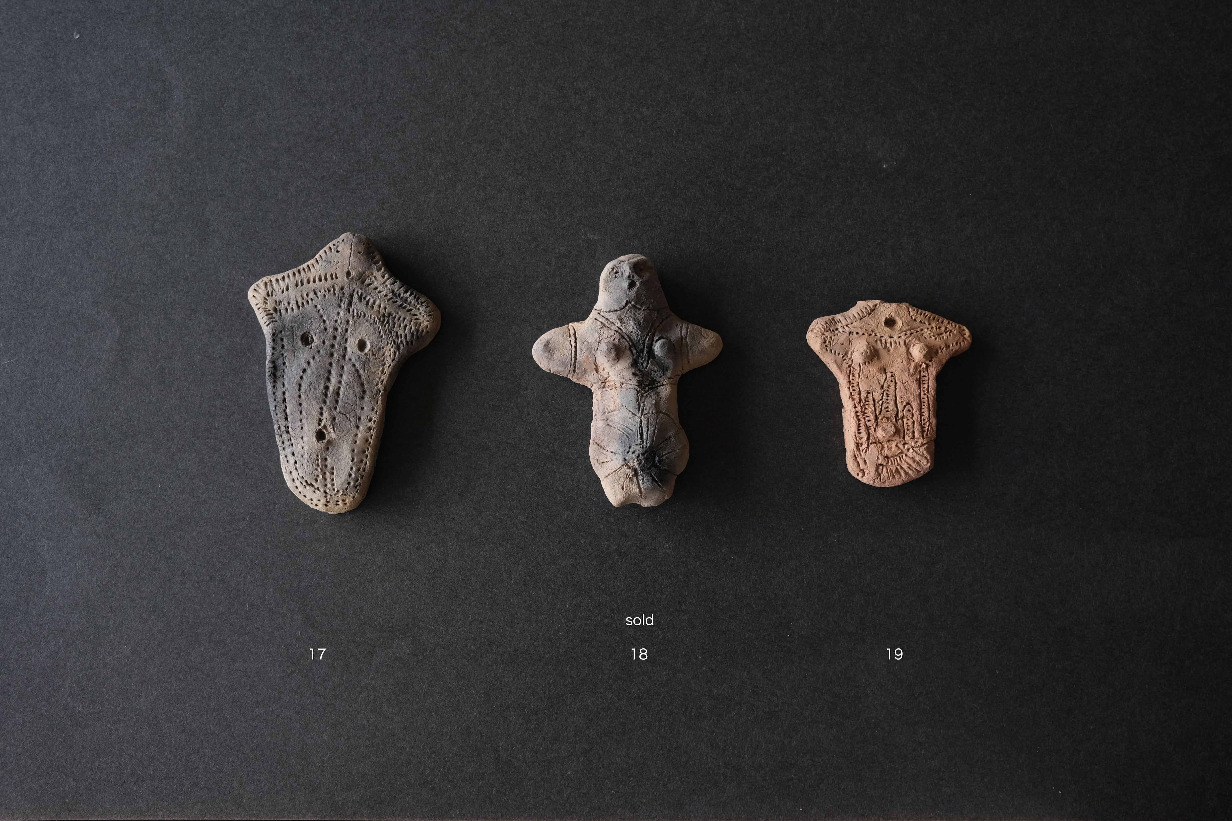 板状土偶 13〜16 | michikuru